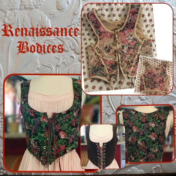 Moresca NY Clothing & Costume Co. Accessories - 2 Bodices by_Moresca